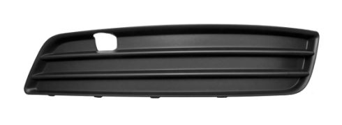 GRILLE AUDI A3 2008-2012 PARE-CHOCS AVANT / SANS ANTIBROUILLARD / FERMÉE / AVEC TROU CROCHET / GAUCHE