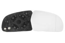 VERRE DE RÉTROVISEUR AUDI A3 2010-2012 AVEC SUPPORT / CHAUFFANT / ASPHÉRIQUE / DROIT