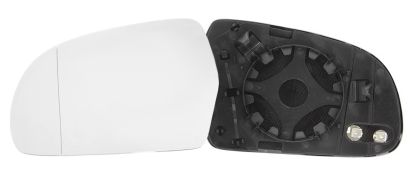 VERRE DE RÉTROVISEUR AUDI A5 2011-2012 AVEC SUPPORT / CHAUFFANT / ASPHÉRIQUE / GAUCHE
