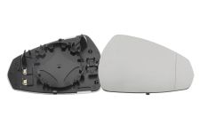 VERRE DE RÉTROVISEUR AUDI A3 2016-2020 3/4/5 PORTES / AVEC SUPPORT / CHAUFFANT / ASPHÉRIQUE / DROIT