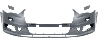 PARE-CHOCS AUDI A3 2012-2016 AVANT / 4 PORTES / CABRIOLET / AVEC CAPTEUR / AVEC PARK ASSIST / AVEC LAVEPHARES / AVEC APPRET