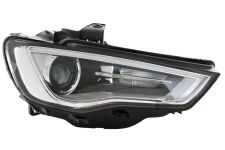PHARE AVANT AUDI A3 2012-2016 BI-XENON / CHROMÉ / DROIT