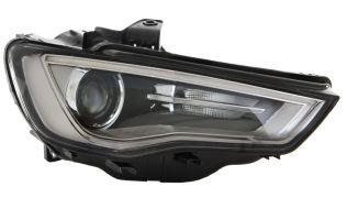 PHARE AVANT AUDI A3 2012-2016 BI-XENON / BRONZE / DROIT