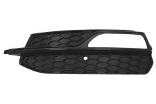 GRILLE AUDI A3 2012-2016 3/4/5 PORTES / CABRIOLET / PARE-CHOCS AVANT / MODÈLE S-LINE / AVEC ANTIBROUILLARD / MOULURE NOIRE / GAUCHE