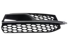 GRILLE AUDI A3 2012-2016 3/4/5 PORTES / CABRIOLET / MODÈLE S3 / PARE-CHOCS AVANT / MOULURE GRIS ARGENT / DROITE GRILLE AUDI A3 2012-2016 3/4/5 PORTES / CABRIOLET / MODÈLE S3 / PARE-CHOCS AVANT / MOULURE GRIS ARGENT / DROITE