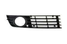 GRILLE AUDI A4 2001-2005 PARE-CHOCS AVANT / OUVERTE / AVEC ANTIBROUILLARD / DROITE