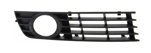 GRILLE AUDI A4 2001-2005 PARE-CHOCS AVANT / OUVERTE / AVEC ANTIBROUILLARD / DROITE
