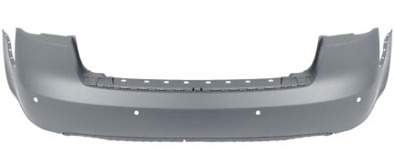 PARE-CHOCS AUDI A4 2005-2007 ARRIÈRE / SEDAN / AVEC CAPTEUR / AVEC APPRET