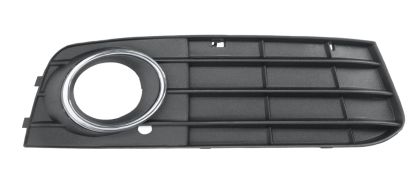 GRILLE AUDI A4 2007-2012 PARE-CHOCS AVANT / AVEC ANTIBROUILLARD / AVEC ENJOLIVEUR CHROMÉ / DROIT