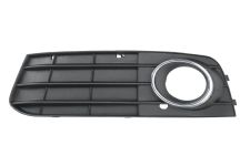 GRILLE AUDI A4 2007-2012 PARE-CHOCS AVANT / AVEC ANTIBROUILLARD / AVEC ENJOLIVEUR CHROMÉ / GAUCHE
