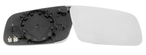 VERRE DE RÉTROVISEUR AUDI A6 1997-2002 AVEC SUPPORT / CHAUFFANT / CONVEXE / DROIT