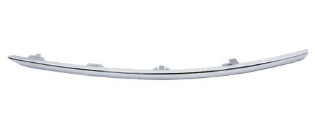 MOULURE GRILLE AUDI A6 2009-2011 PARE-CHOCS AVANT / CHROMÉE / GAUCHE