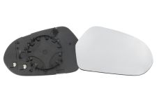 VERRE DE RÉTROVISEUR AUDI A6 2011-2014 AVEC SUPPORT / CHAUFFANT / CONVEXE / DROIT