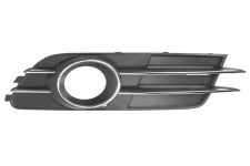 GRILLE AUDI A6 2011-2014 PARE-CHOCS AVANT / AVEC ANTIBROUILLARD / ENJOLIVEUR ANTIBROUILLARD CHROMÉ / AVEC MOULURE CHROMÉE / DROITE