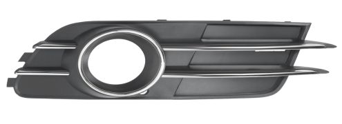 GRILLE AUDI A6 2011-2014 PARE-CHOCS AVANT / AVEC ANTIBROUILLARD / ENJOLIVEUR ANTIBROUILLARD CHROMÉ / AVEC MOULURE CHROMÉE / DROITE