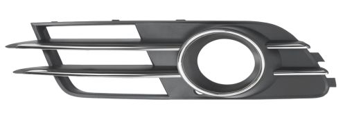 GRILLE AUDI A6 2011-2014 PARE-CHOCS AVANT / AVEC ANTIBROUILLARD / ENJOLIVEUR ANTIBROUILLARD CHROMÉ / AVEC MOULURE CHROMÉE / GAUCHE