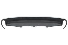 SPOILER AUDI A6 2011-2014 PARE-CHOCS ARRIÈRE / AVEC MOULURE CHROMÉE