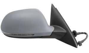 RÉTROVISEUR AUDI Q3 2015-2018 ÉLÉCTRIQUE / CHAUFFANT / FEU CLIGNOTANT / SIDE ASSIST / AVEC APPRET / DROIT