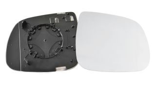 VERRE DE RÉTROVISEUR AUDI Q5 2008-2013 AVEC SUPPORT / CHAUFFANT / CONVEXE / DROIT