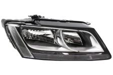 PHARE AVANT AUDI Q5 2008-2012 BASE NOIRE / DROIT