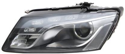 PHARE AVANT AUDI Q5 2008-2012 BASE NOIRE / XENON / LED / GAUCHE