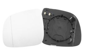 VERRE DE RÉTROVISEUR AUDI Q7 2006-2009 AVEC SUPPORT / CHAUFFANT / ASPHÉRIQUE / GAUCHE