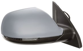 RÉTROVISEUR AUDI Q7 2009-2015 ÉLÉCTRIQUE / CHAUFFANT / FEU CLIGNOTANT / FEU DE SOL / RABATTABLE ÉLÉCTRIQUEMENT / MÉMOIRE / SIDE ASSIST / AVEC APPRET / DROIT