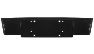 PORTE PLAQUE AUDI Q7 2009-2015 AVANT / NOIR BRILLANT