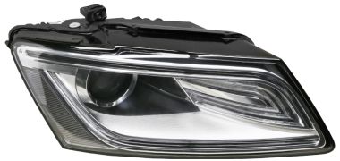PHARE AUDI Q5 2013-2017 BASE NOIRE / XENON / LED / DROIT