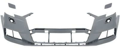 PARE-CHOCS AUDI A3 2016-2020 AVANT / 3/5 PORTES / AVEC LAVEPHARES / AVEC APPRET