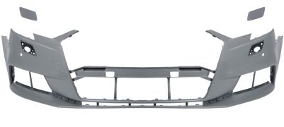 PARE-CHOCS AUDI A3 2016-2020 AVANT / 3/5 PORTES / AVEC LAVEPHARES / AVEC 2 CAPTEUR / AVEC APPRET