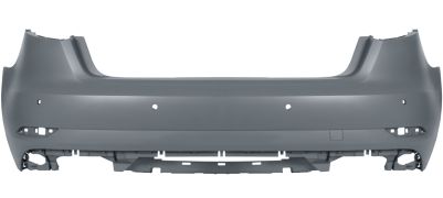 PARE-CHOCS AUDI A3 2016-2020 ARRIÈRE / 3 PORTES / AVEC 4 CAPTEUR / AVEC APPRET