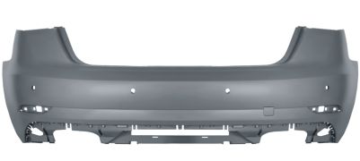 PARE-CHOCS AUDI A3 2016-2020 ARRIÈRE / 5 PORTES / AVEC 4 CAPTEUR / AVEC APPRET