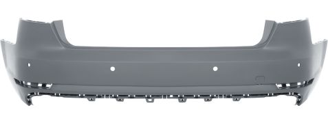 PARE-CHOCS AUDI A4 2015-2019 ARRIÈRE / SEDAN / AVEC CAPTEUR / AVEC APPRET