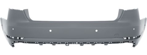 PARE-CHOCS AUDI A4 2015-2019 ARRIÈRE / SEDAN / AVEC CAPTEUR / AVEC PARK ASSIST / AVEC APPRET