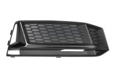 GRILLE AUDI A4 2015-2018 PARE-CHOCS AVANT / MODÈLE S-LINE / MOULURE NOIRE BRILLANTE / DROITE