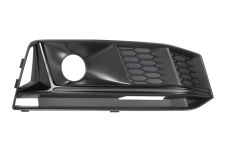 GRILLE AUDI A4 2015-2018 PARE-CHOCS AVANT / MODÈLE S-LINE / AVEC ANTIBROUILLARD / MOULURE NOIRE BRILLANTE / DROITE