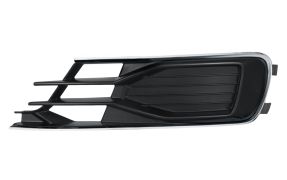 GRILLE AUDI A6 2014-2017 PARE-CHOCS AVANT / AVEC CONTOUR CHROMÉ / GAUCHE