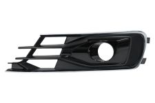 GRILLE AUDI A6 2014-2016 PARE-CHOCS AVANT / AVEC CONTOUR CHROMÉ / AVEC ANTIBROUILLARD / GAUCHE