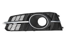 GRILLE AUDI A6 2016-2019 PARE-CHOCS AVANT / MODÈLE S-LINE / AVEC MOULURE CHROMÉE / AVEC ANTIBROUILLARD / GAUCHE