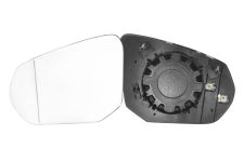 VERRE DE RÉTROVISEUR AUDI Q2 2016-2020 AVEC SUPPORT / CHAUFFANT / ASPHÉRIQUE / GAUCHE
