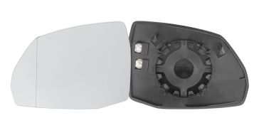 VERRE DE RÉTROVISEUR AUDI Q5 2017-2020 AVEC SUPPORT / CHAUFFANT / ASPHÉRIQUE / GAUCHE