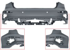 PARE-CHOCS AUDI A3 2020-2024 ARRIÈRE / 4 PORTES / MODÈLE S-LINE / AVEC 2 CAPTEUR / AVEC APPRET PARE-CHOCS AUDI A3 2020-2024 ARRIÈRE / 4 PORTES / MODÈLE S-LINE / AVEC 2 CAPTEUR / AVEC APPRET