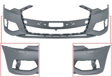 PARE-CHOCS AUDI A6 2019-2023 AVANT / AVEC LAVEPHARES / AVEC APPRET