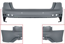 PARE-CHOCS AUDI A6 2019-2023 ARRIÈRE / SEDAN / MODÈLE S-LINE / AVEC CAPTEUR / AVEC APPRET PARE-CHOCS AUDI A6 2019-2023 ARRIÈRE / SEDAN / MODÈLE S-LINE / AVEC CAPTEUR / AVEC APPRET