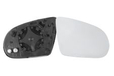 VERRE DE RÉTROVISEUR AUDI A8 2010-2013 AVEC SUPPORT / CHAUFFANT / CONVEXE / DROIT