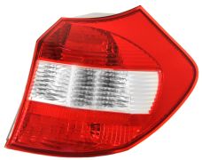 FEU ARRIÈRE BMW SERIE 1 (E81-E87) 2003-2007 ROUGE / BLANC / DROIT