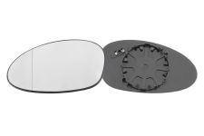 VERRE DE RÉTROVISEUR BMW SERIE 3 (E90-E91) 2005-2009 AVEC SUPPORT / CHAUFFANT / ASPHÉRIQUE / GAUCHE