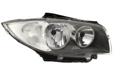 PHARE AVANT BMW SERIE 1 (E81-E87) 2007-2012 SANS REFLECTEUR / DROIT