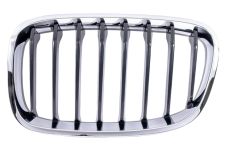 GRILLE BMW SERIE 1 (F20-F21) 2012-2015 FACE AVANT MODÈLE SPORT / NOIRE / CHROMÉE GAUCHE